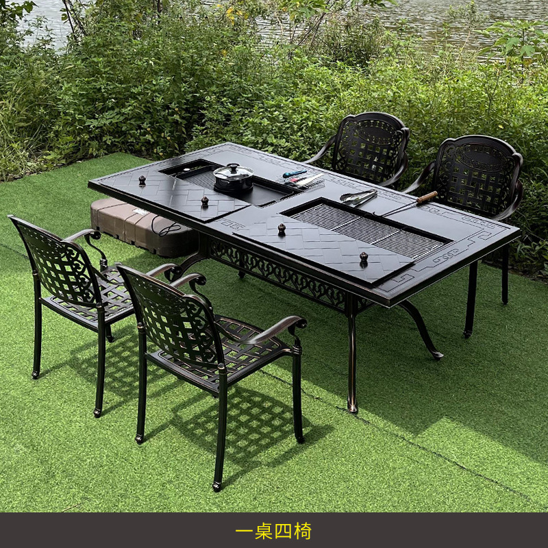 Terrace garden balcony outdoor - Outdoor Furniture Table And Chairs avaliação e preço