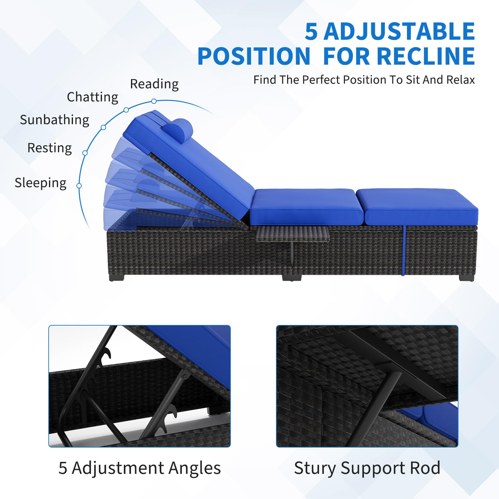 Outdoor Chaise Lounge Chairs S - Deck Chair Lounger avaliação e preço