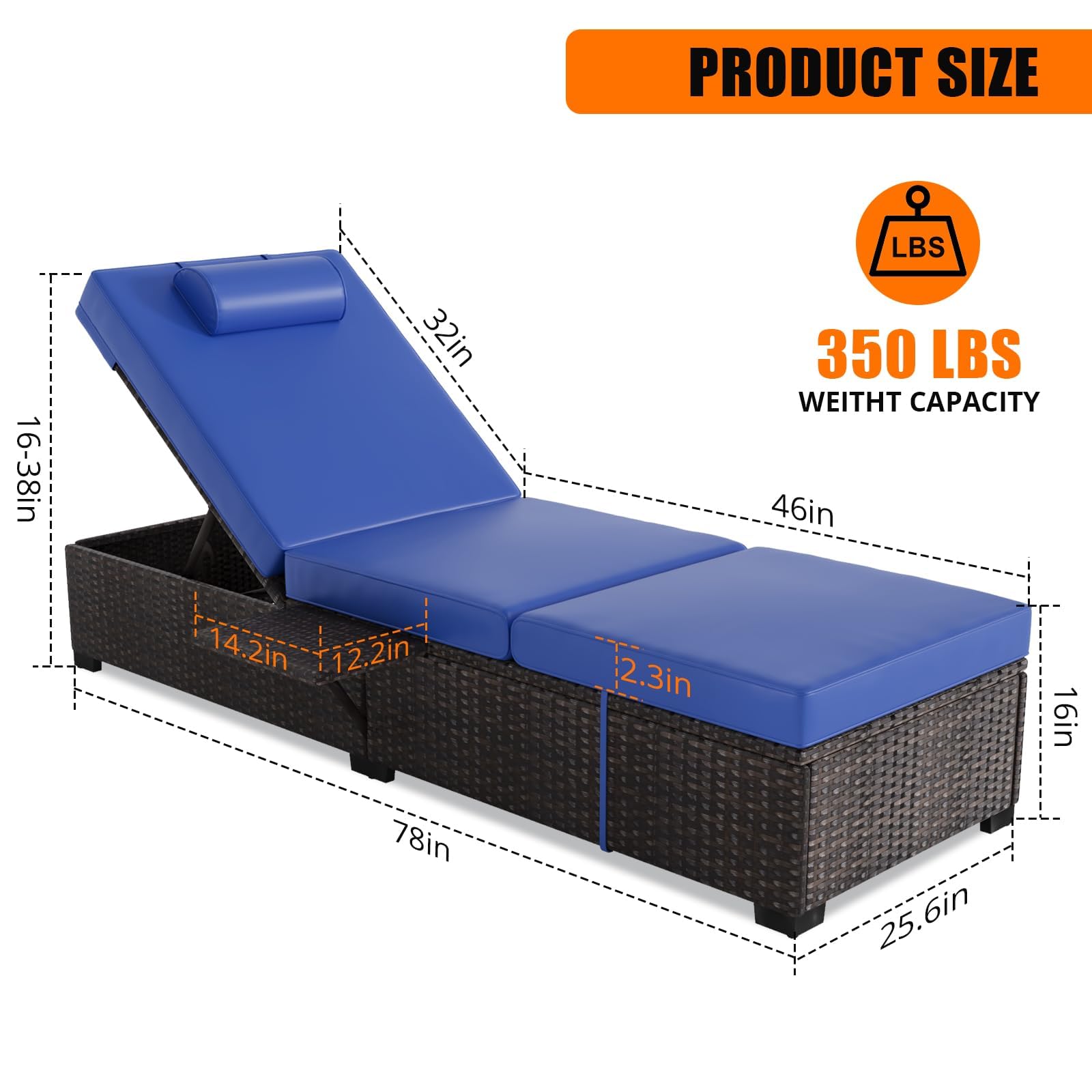 Outdoor Chaise Lounge Chairs S - Deck Chair Lounger avaliação e preço