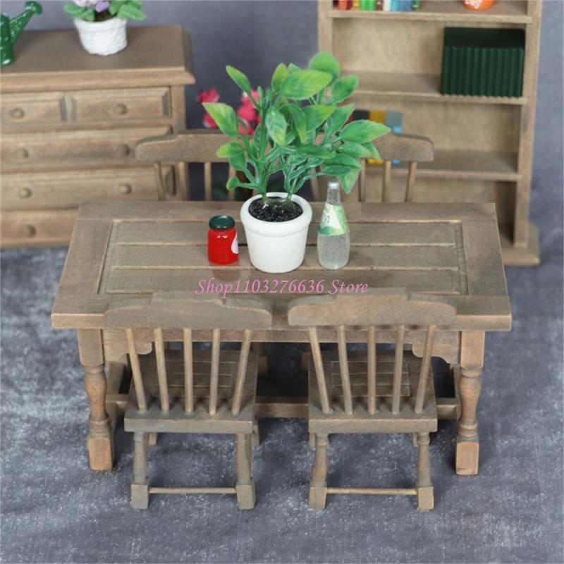 1/12 Miniature Dollhouses Dini - Bistro Table Set avaliação e preço