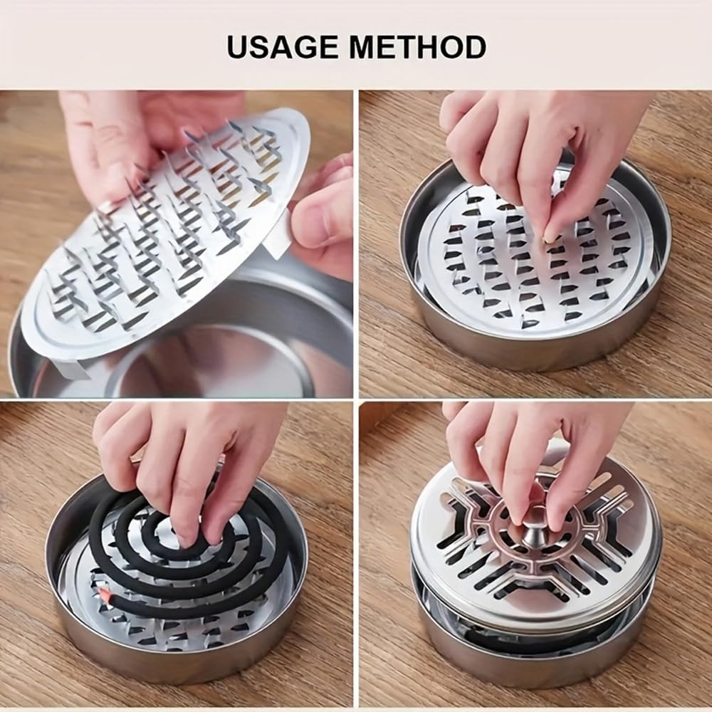 Stainless Steel Mosquito Coil  - Outdoor Furniture Hay avaliação e preço